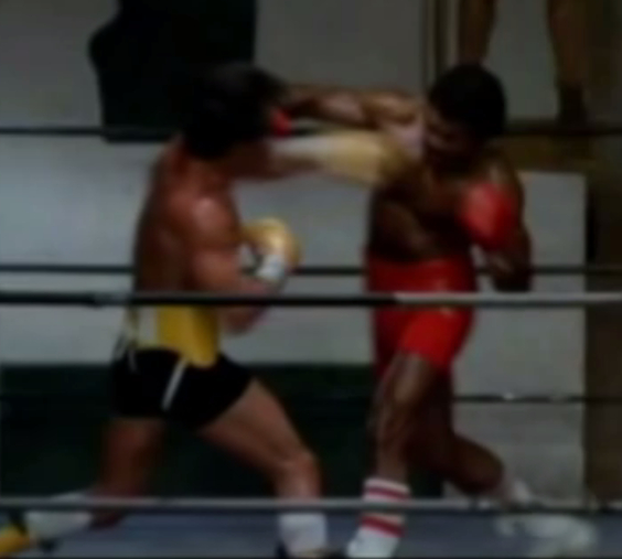 Rocky III final scene